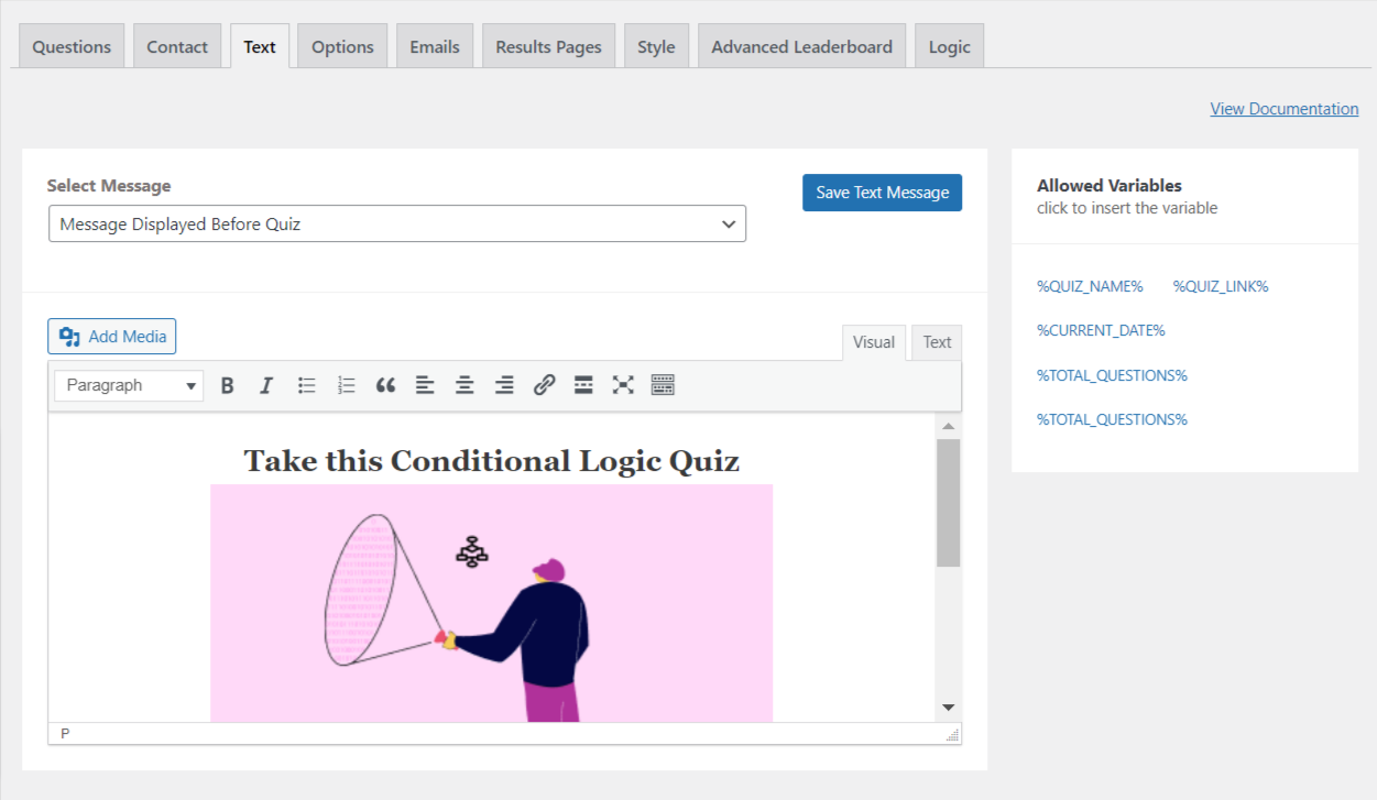 How to Easily Create a Conditional Logic Quiz in 4 Steps customize-conditional-logic-quiz
