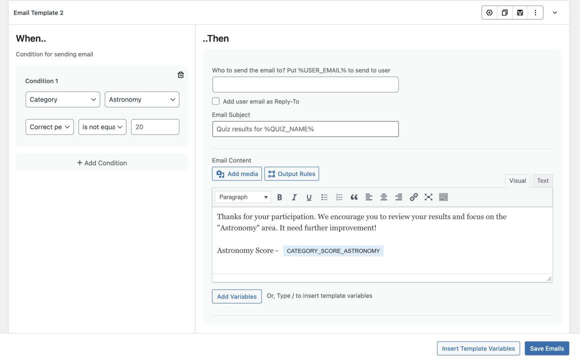 How to Create a Quiz - Documentation Quiz And Survey Master