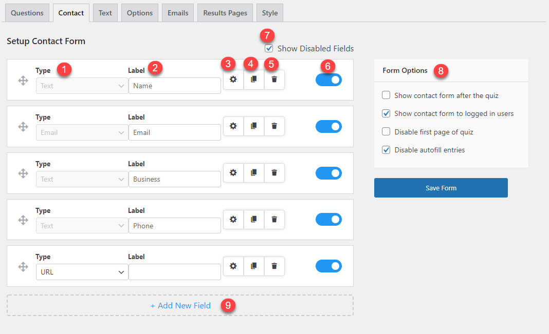 QSM Contact Page