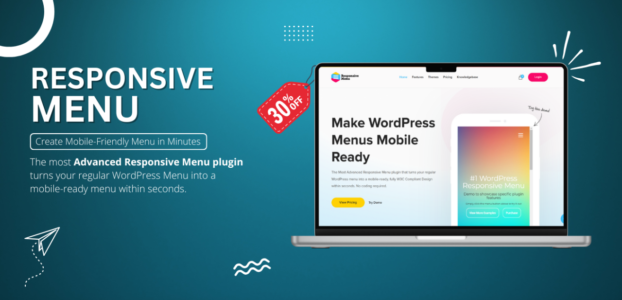 Responsive Menu - Best WordPress Plugin