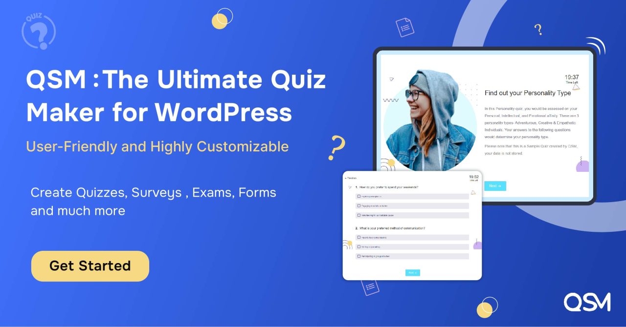 Quiz and Survey Master Plugin - Best Free WordPress Survey Plugins