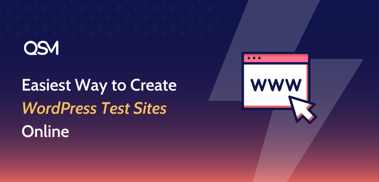 Easiest Way to Create WordPress Test Sites Online