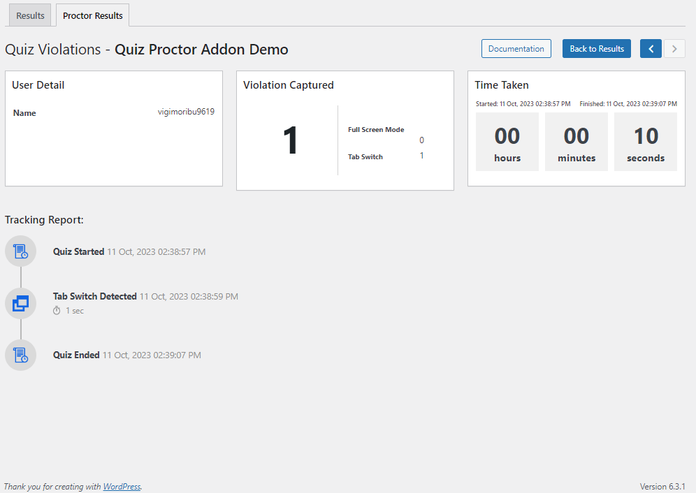 How to Install and Use the Quiz Proctor Addon