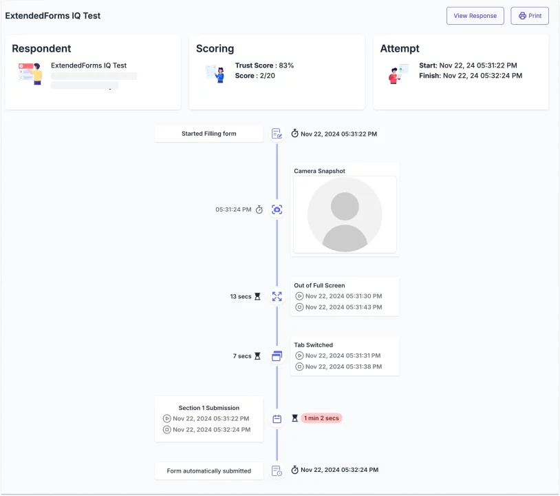 How to Add a Timer to Google Forms (Free & No Coding) Add a Timer to Google Forms - advanced proctor repor