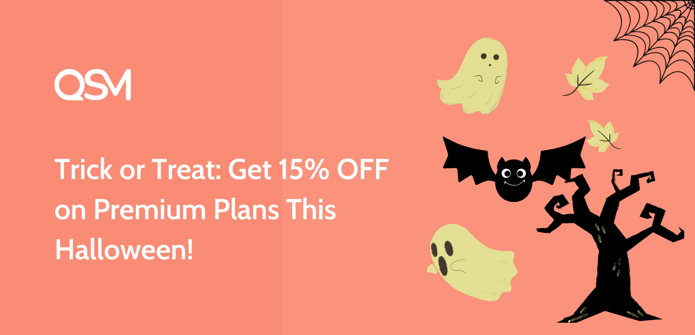 Trick or Treat: Get 15% OFF on Premium Plans This Halloween!