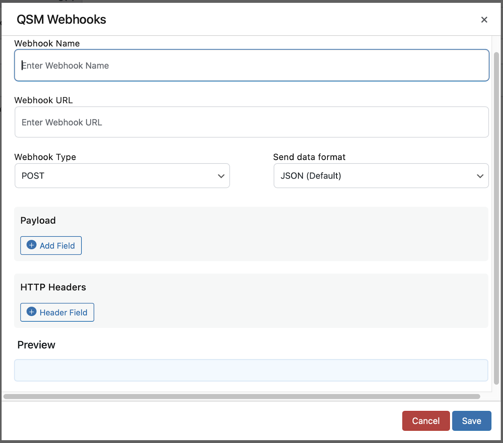 Configure webhook