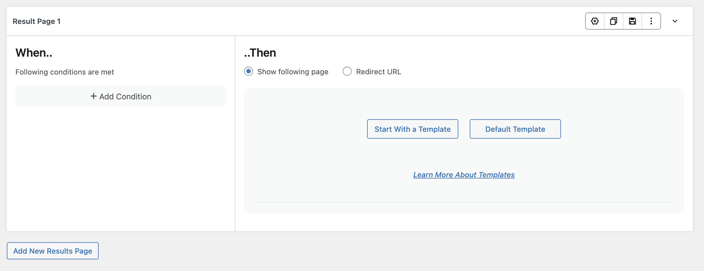 qms result templates