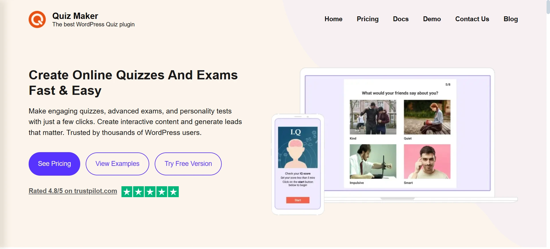 quiz-maker-wordpress-quiz-plugin