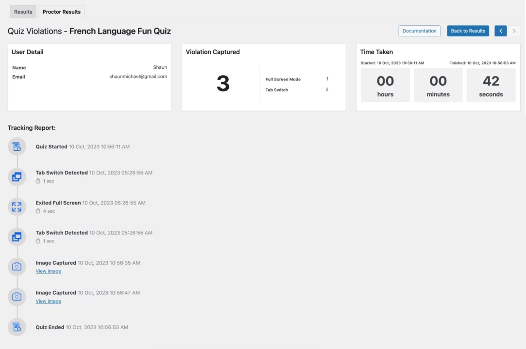 QSM for Fun and Effective Assessments - Quiz Proctor