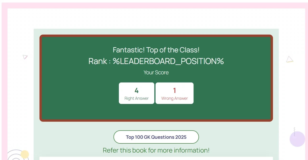 Quiz Lead Magnet - Results Page