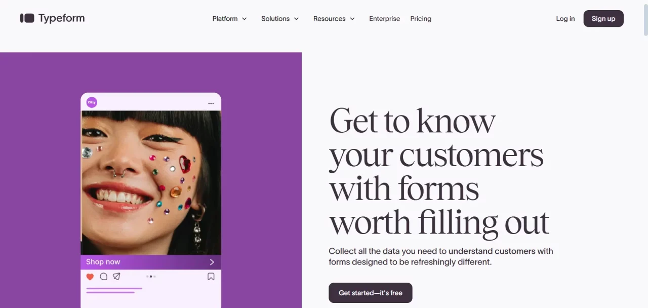 User Feedback Collection Tool - Typeform