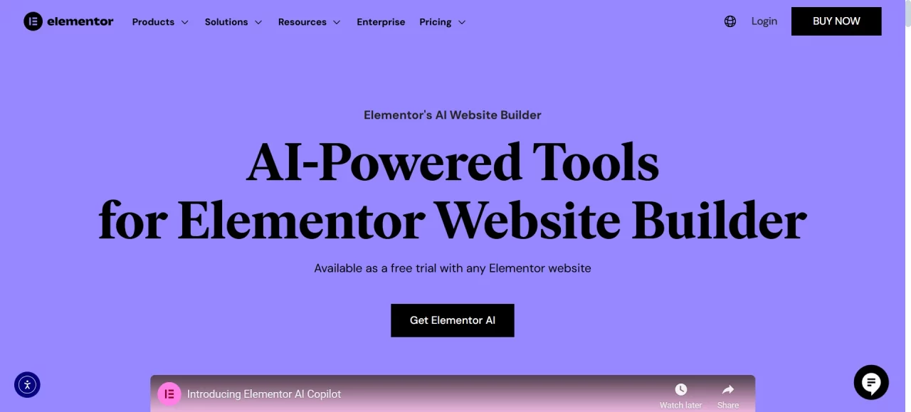AI Plugins for WordPress - Elementor
