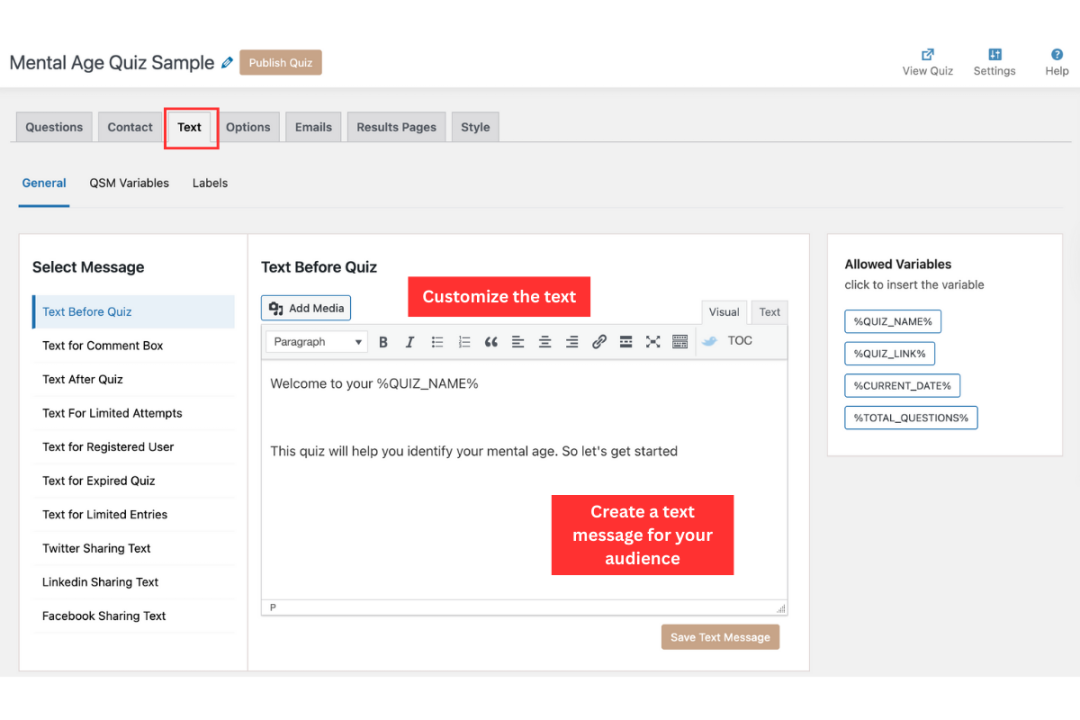 The Most Accurate Mental Age Quiz in 2026: Reveal Your Mental Age Mental Age Quiz - Text