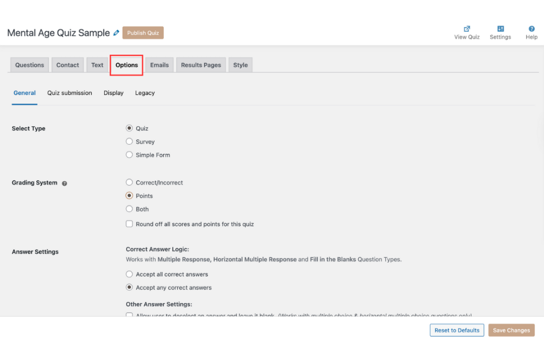 The Most Accurate Mental Age Quiz in 2026: Reveal Your Mental Age Mental Age Quiz - Options