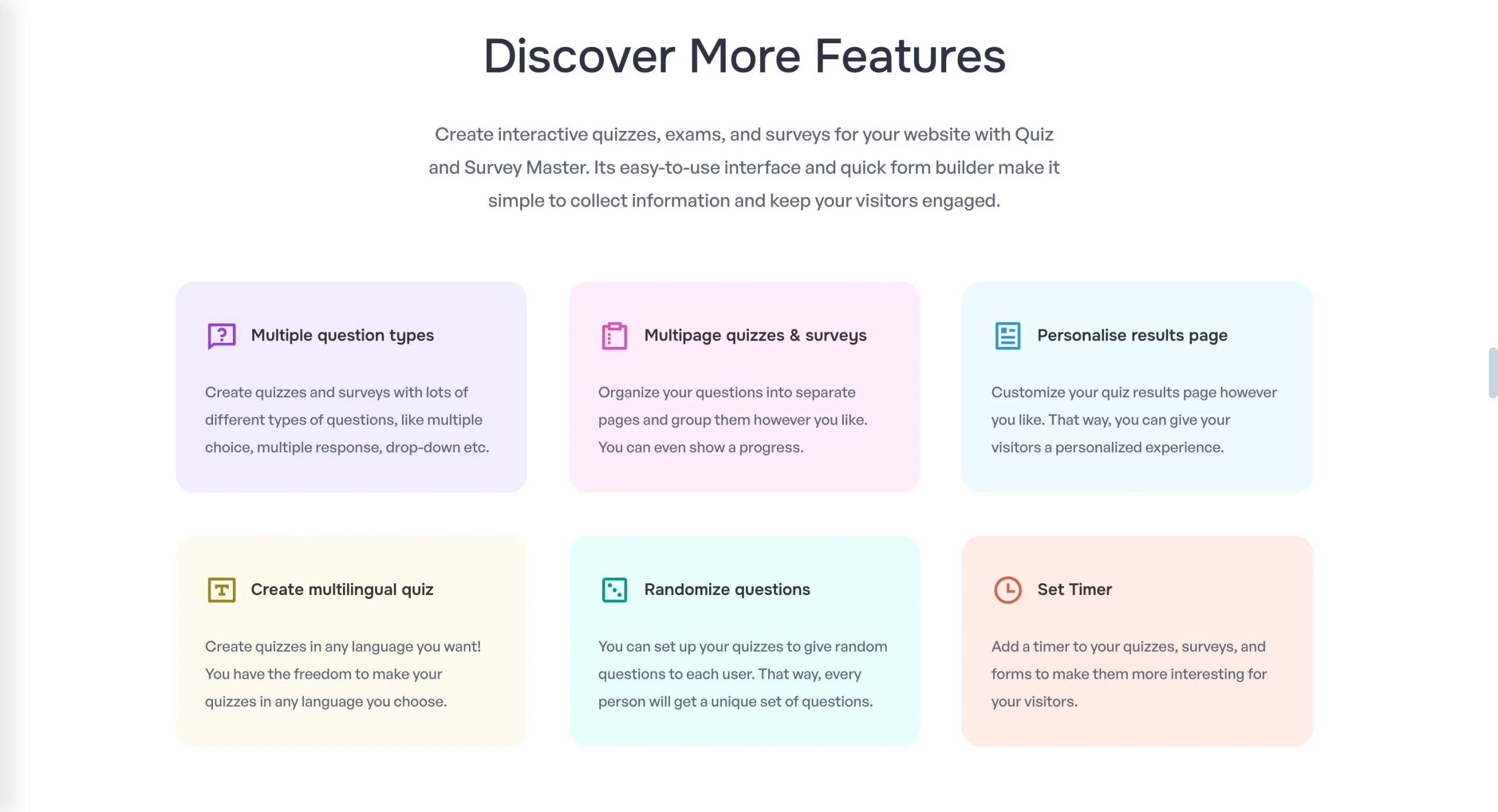 Black Friday - Features of QSM
