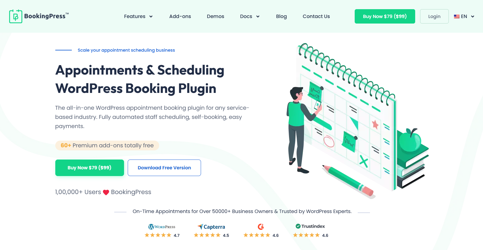 15+ Best WordPress Booking Plugins of 2026 BookingPress Plugin