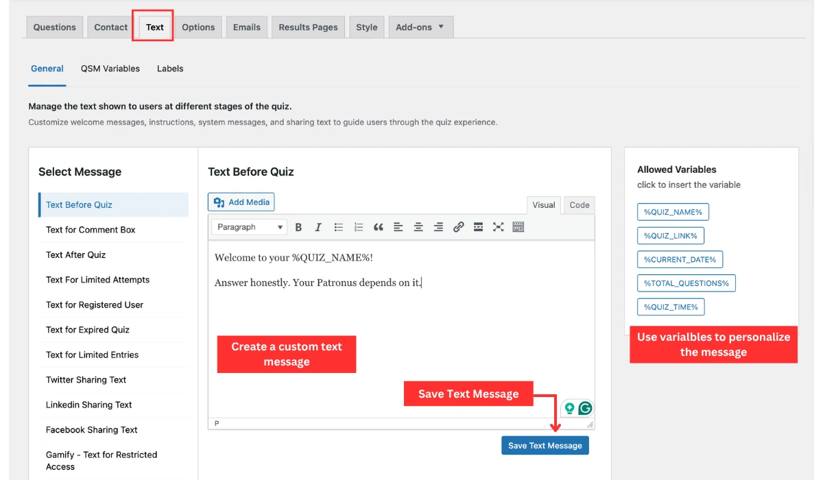 What Is My Patronus? Harry Potter Quiz in 4 Simple Steps Patronus Quiz - Add text