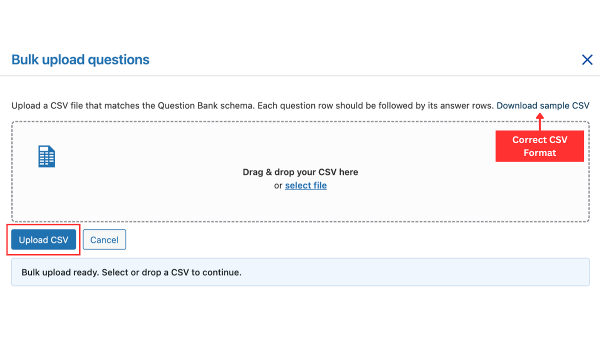 Centralized Question Bank image 4