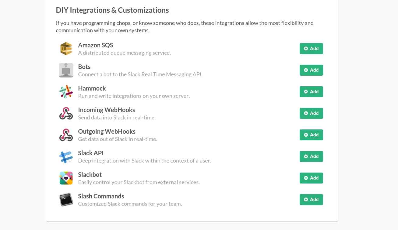 QSM Slack Integration- Adding webhook URL