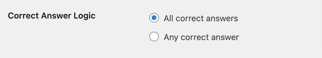 correct-answer-logic