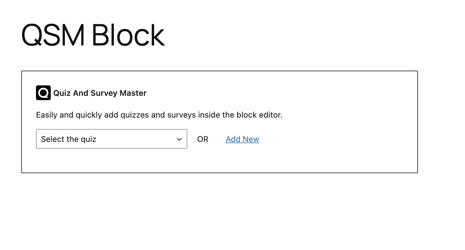 select-the-quiz-from-qsm-block