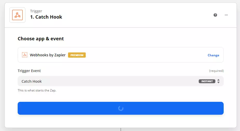 Zapier QSM Zapier Integration - Catching a hook