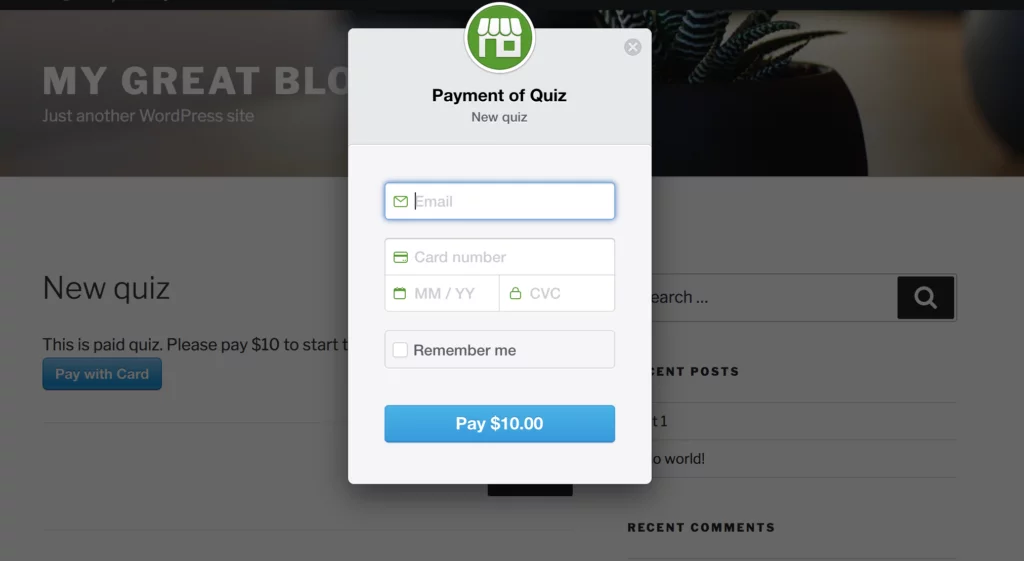 qsm payment stripe