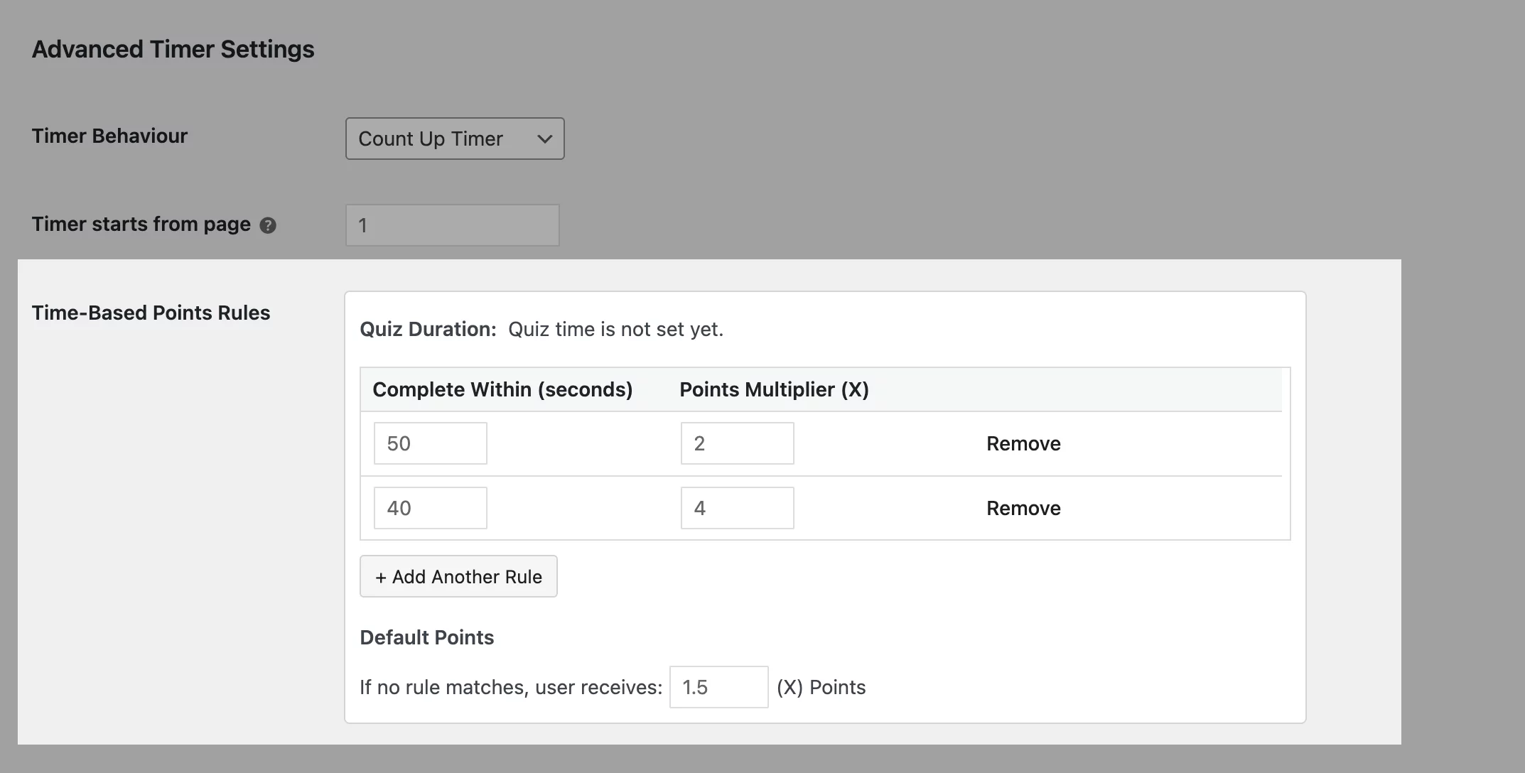 Advanced Timer advanced timer new time based rules