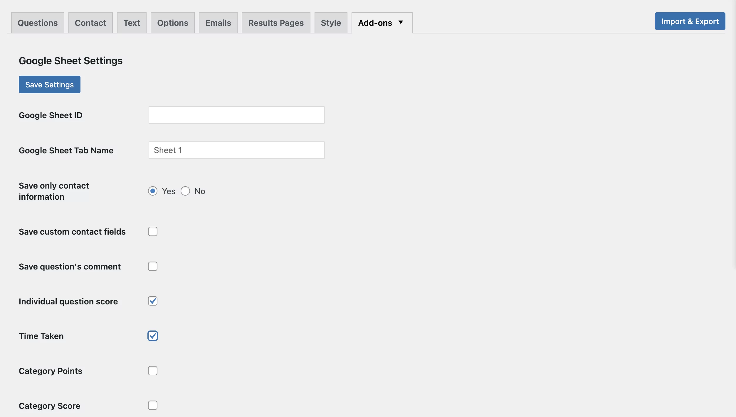 google-sheets-settings