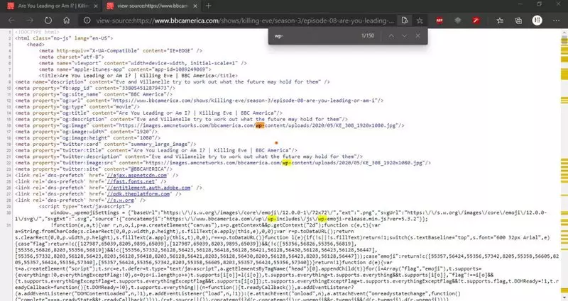 hidemywp bbcamerica sourcecode