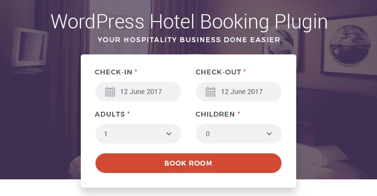 Best WordPress Booking Plugins- WP Hotel Booking Plugin