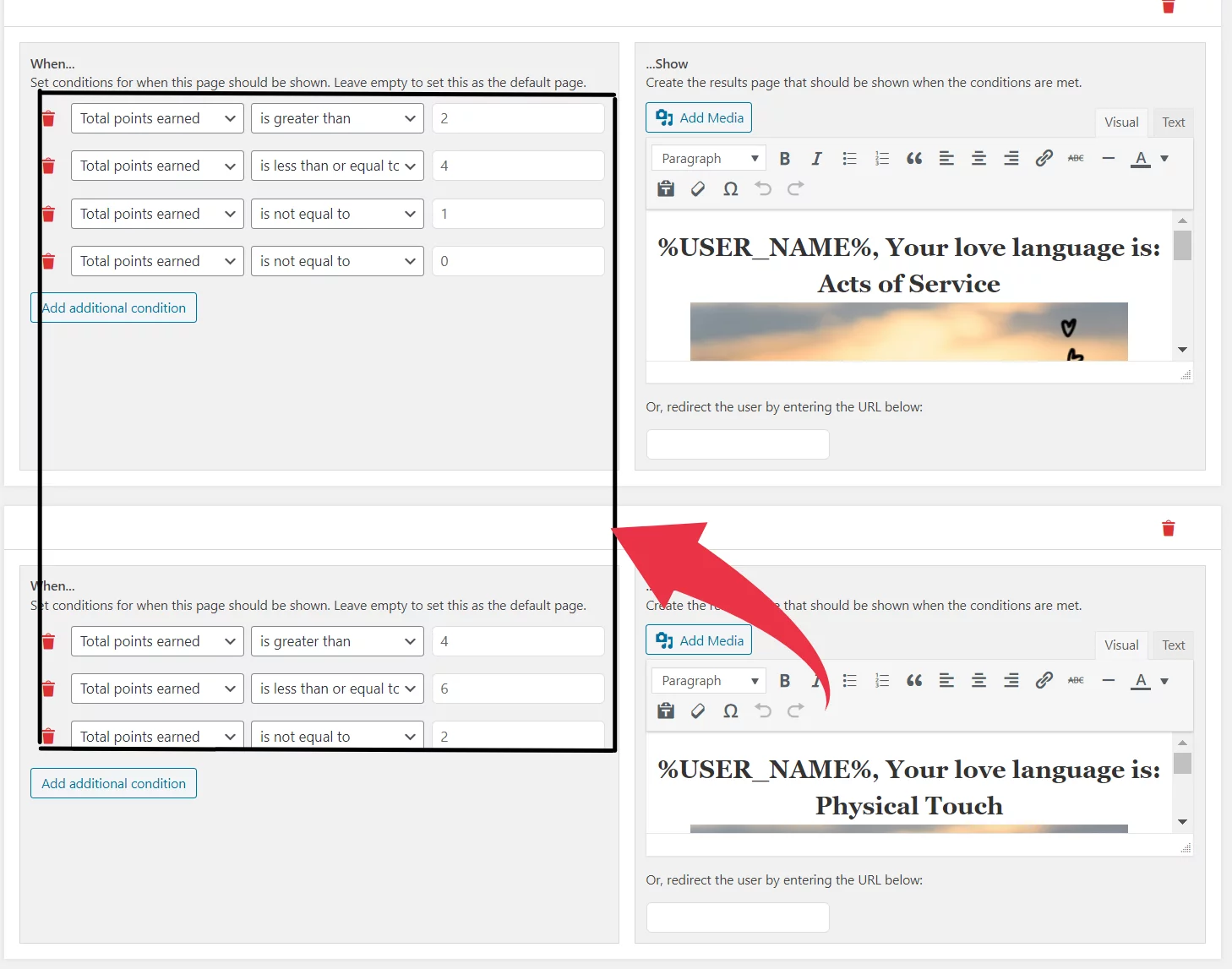 How to create an attractive quiz results page- QSM features
