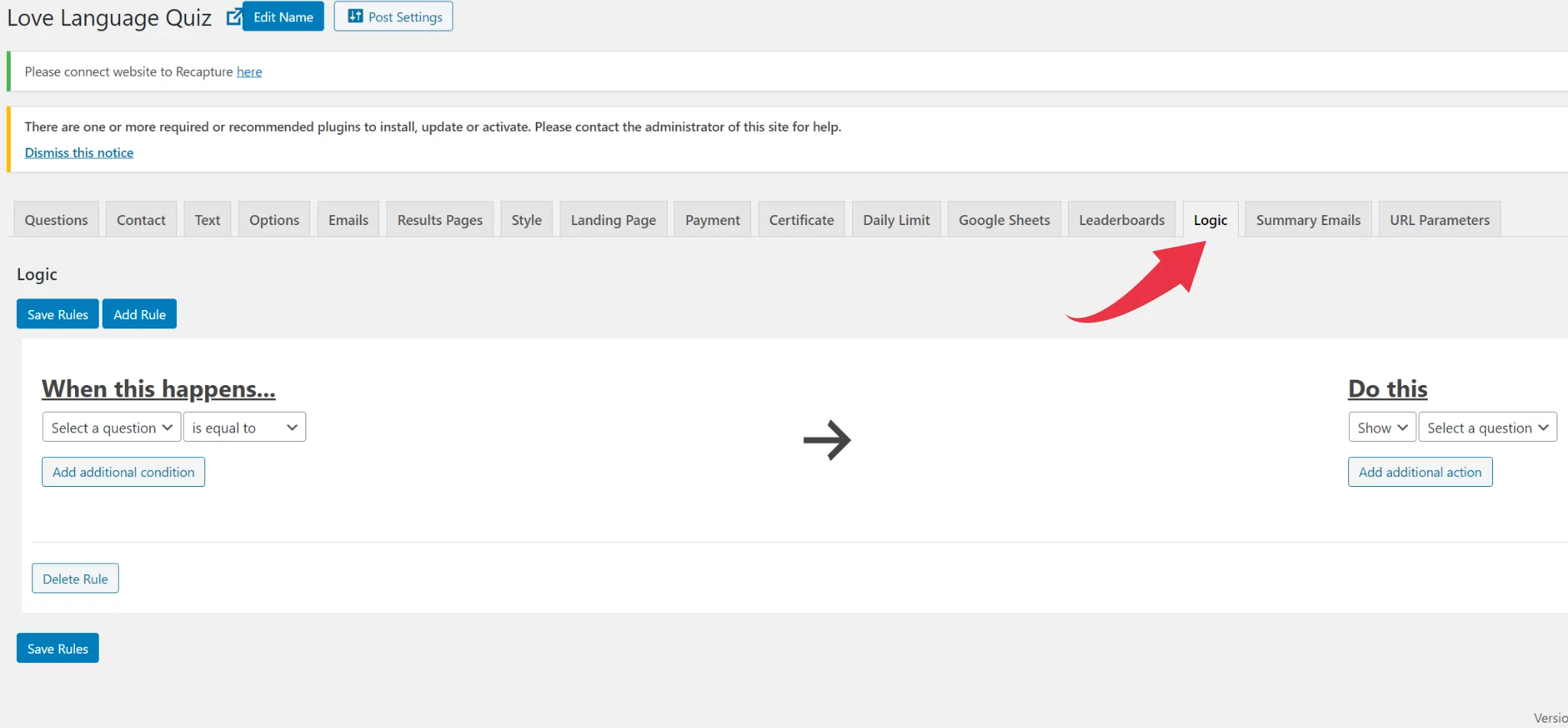 How to create an attractive quiz results page- QSM Logic Addon