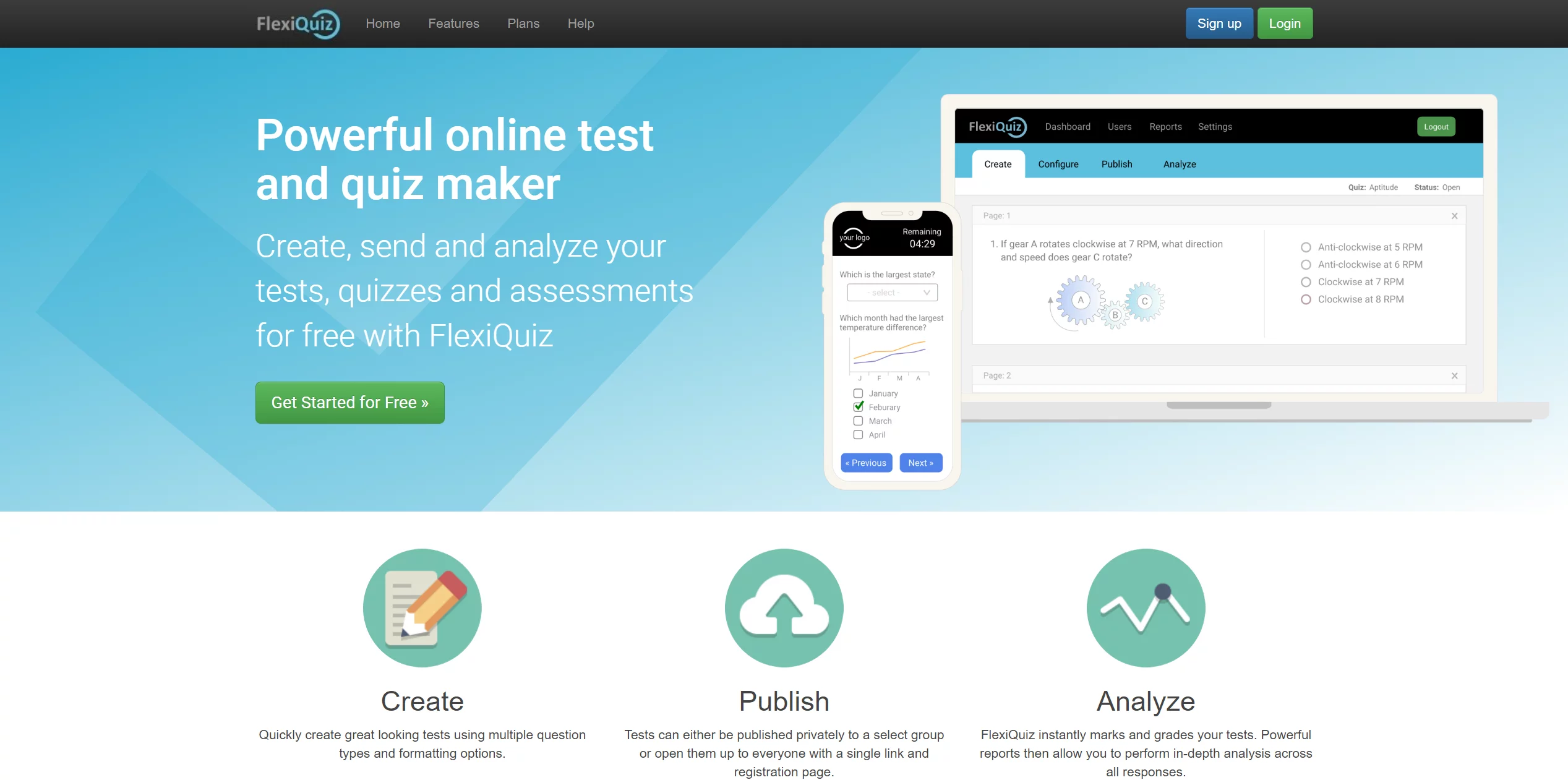 Easy Test Maker Alternatives- FlexiQuiz