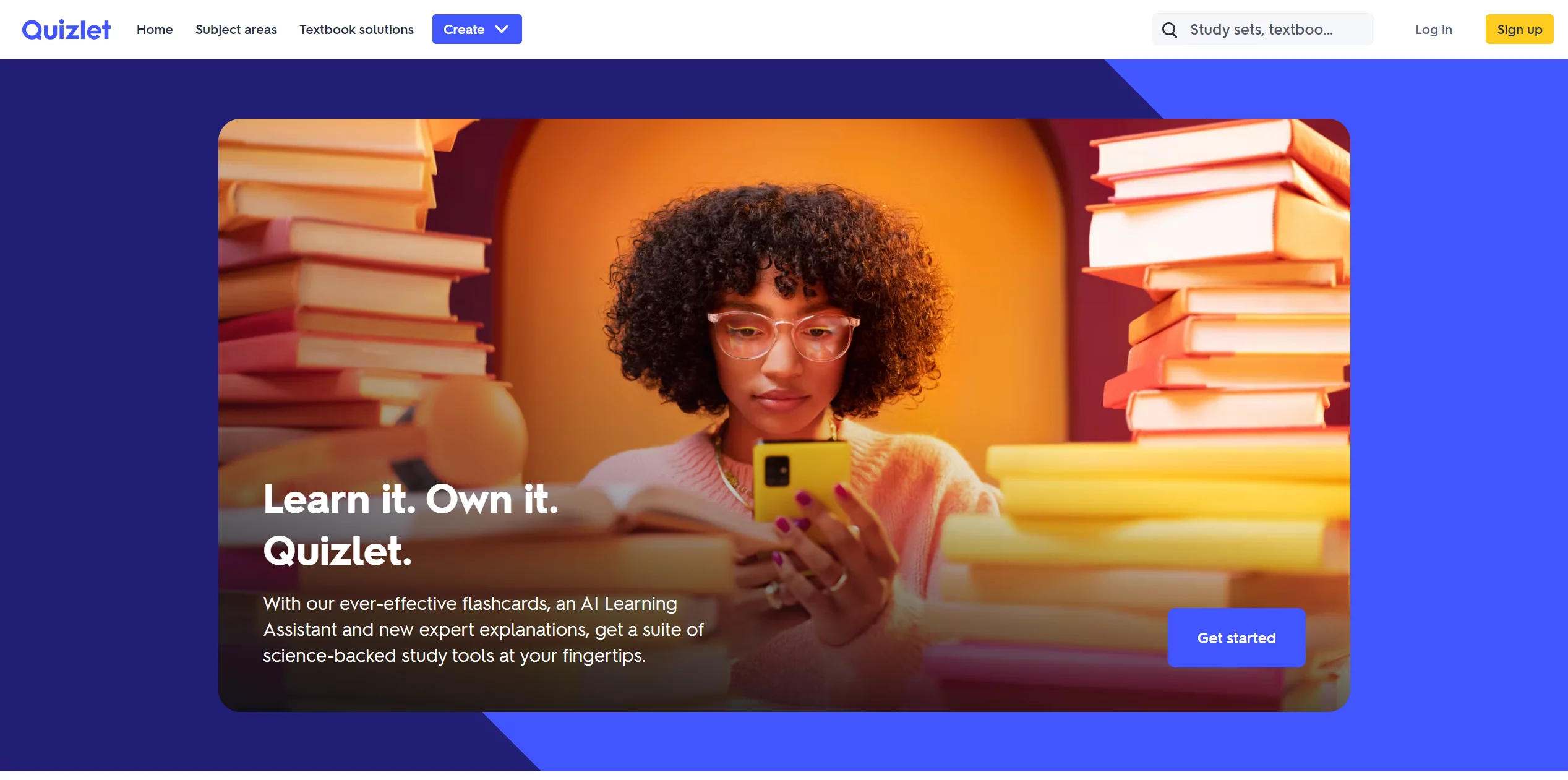 Easy Test Maker Alternatives- Quizlet