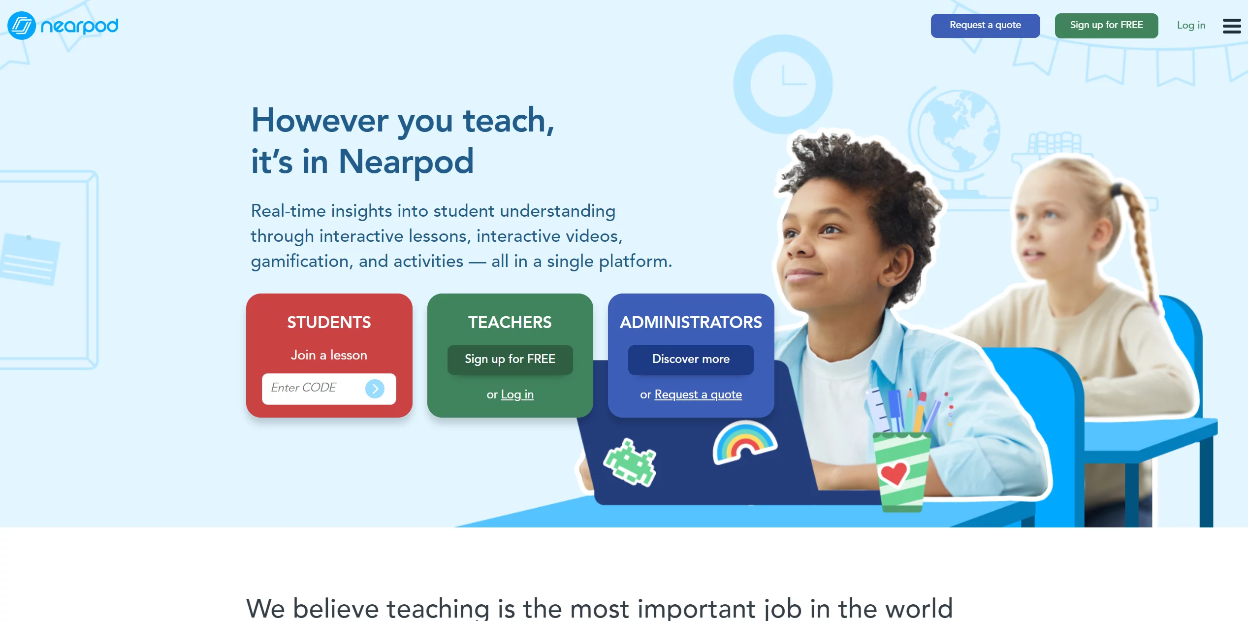 Easy Test Maker Alternatives- NearPod