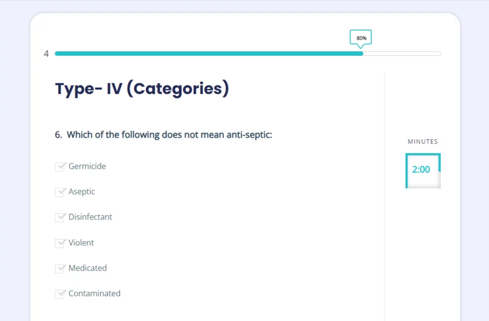 How to create a vocabulary quiz