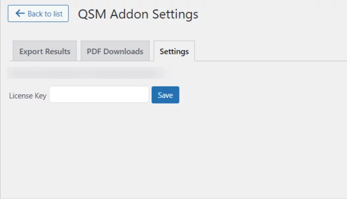How to use export results Addon?