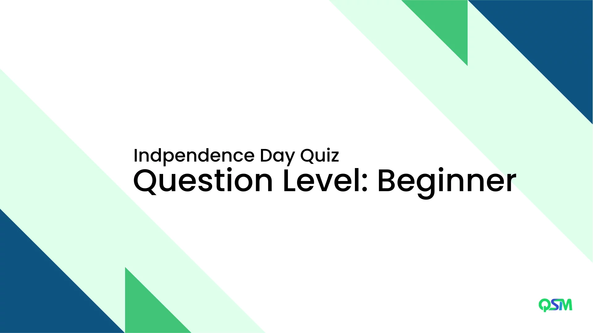 Independence Day Quiz MCQs