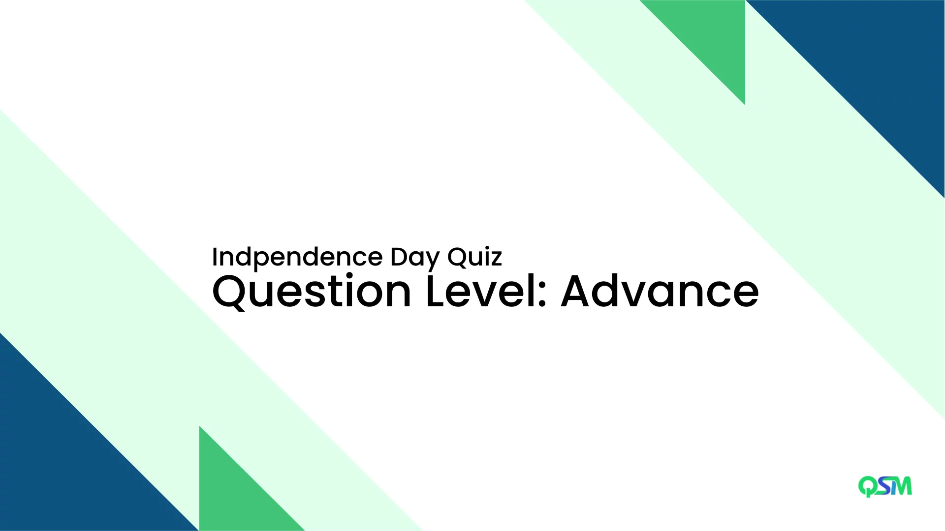Independence Day Quiz MCQs