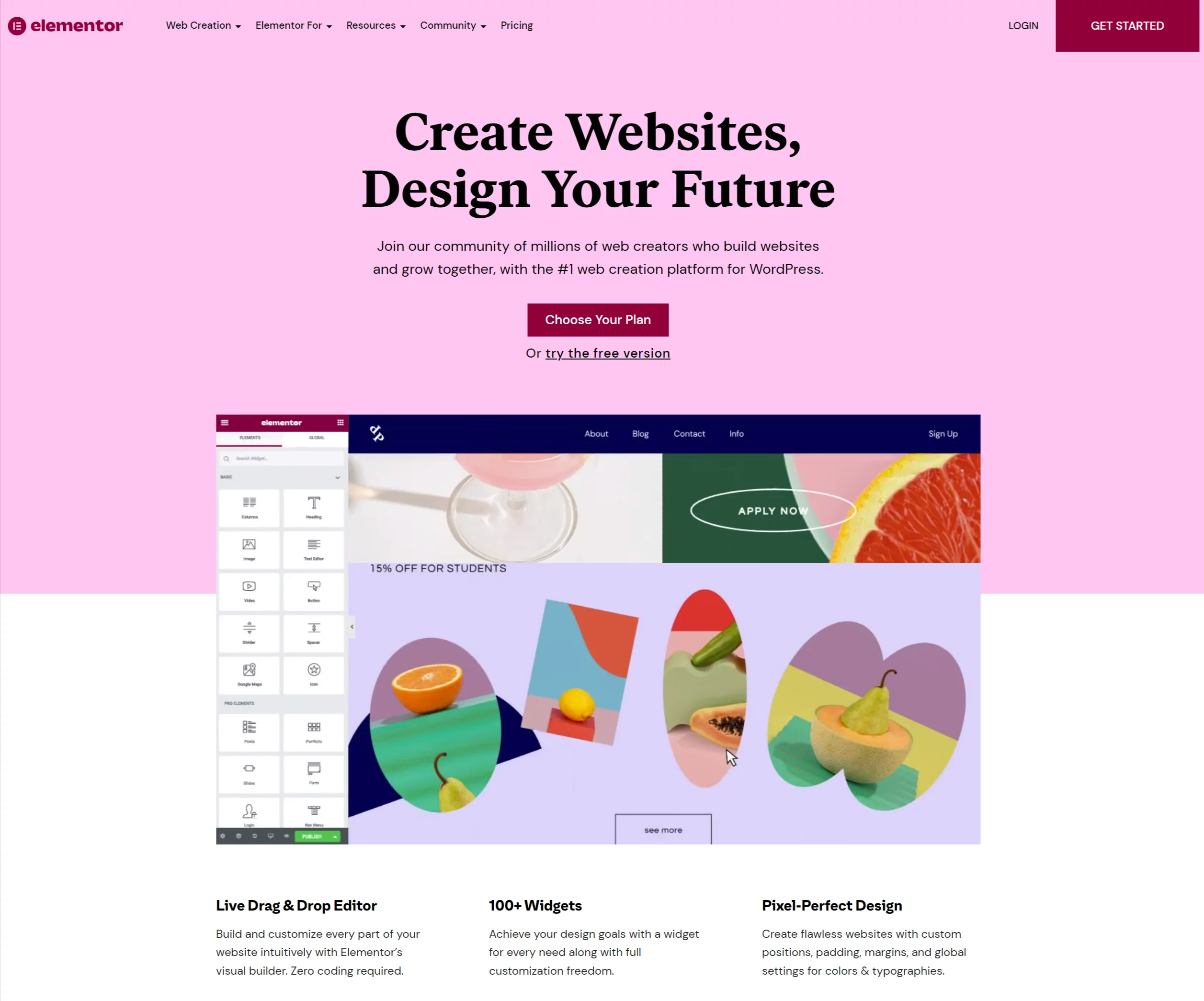 Best Landing Page Builders- Elementor