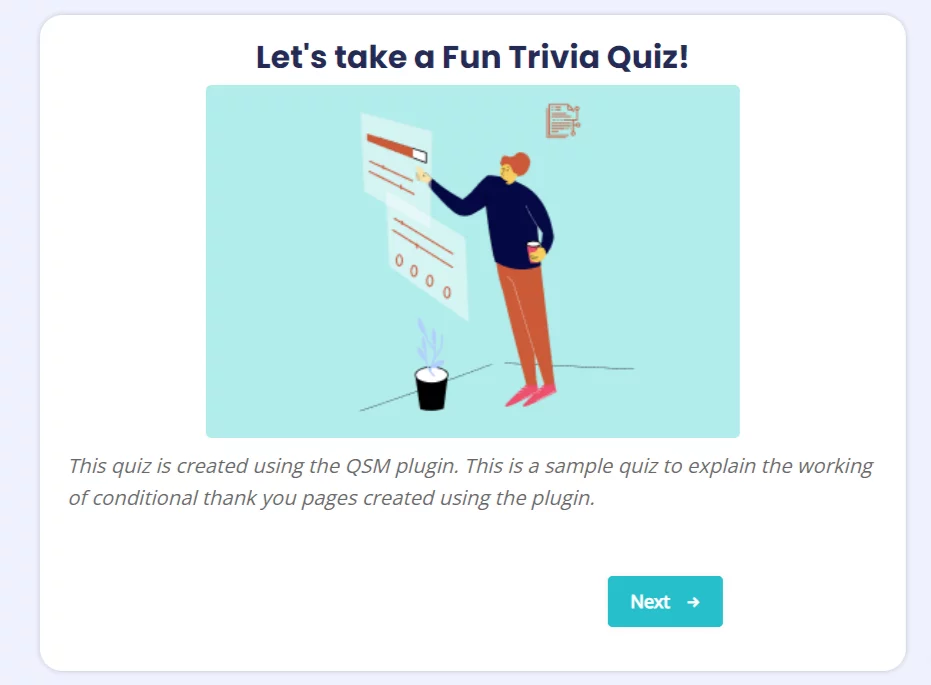 How to create a Conditional Thankyou Page for a Quiz?