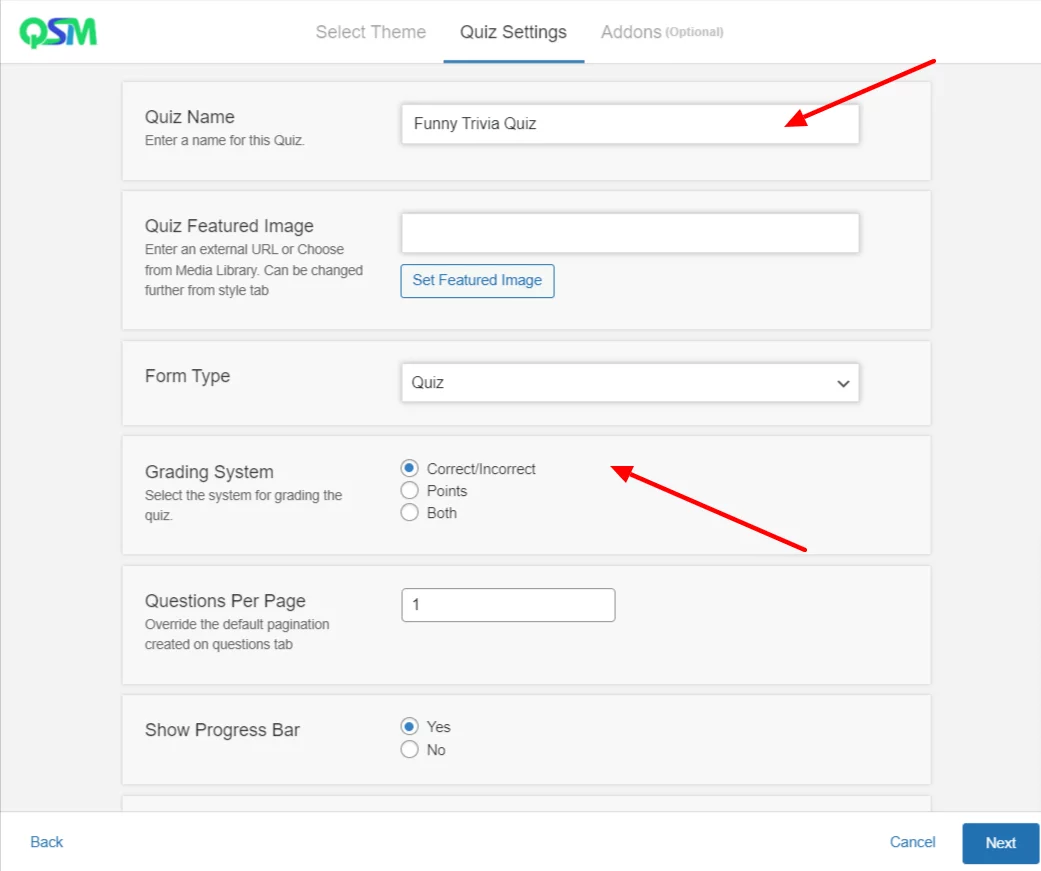 How to create a Conditional Thankyou Page for a Quiz?