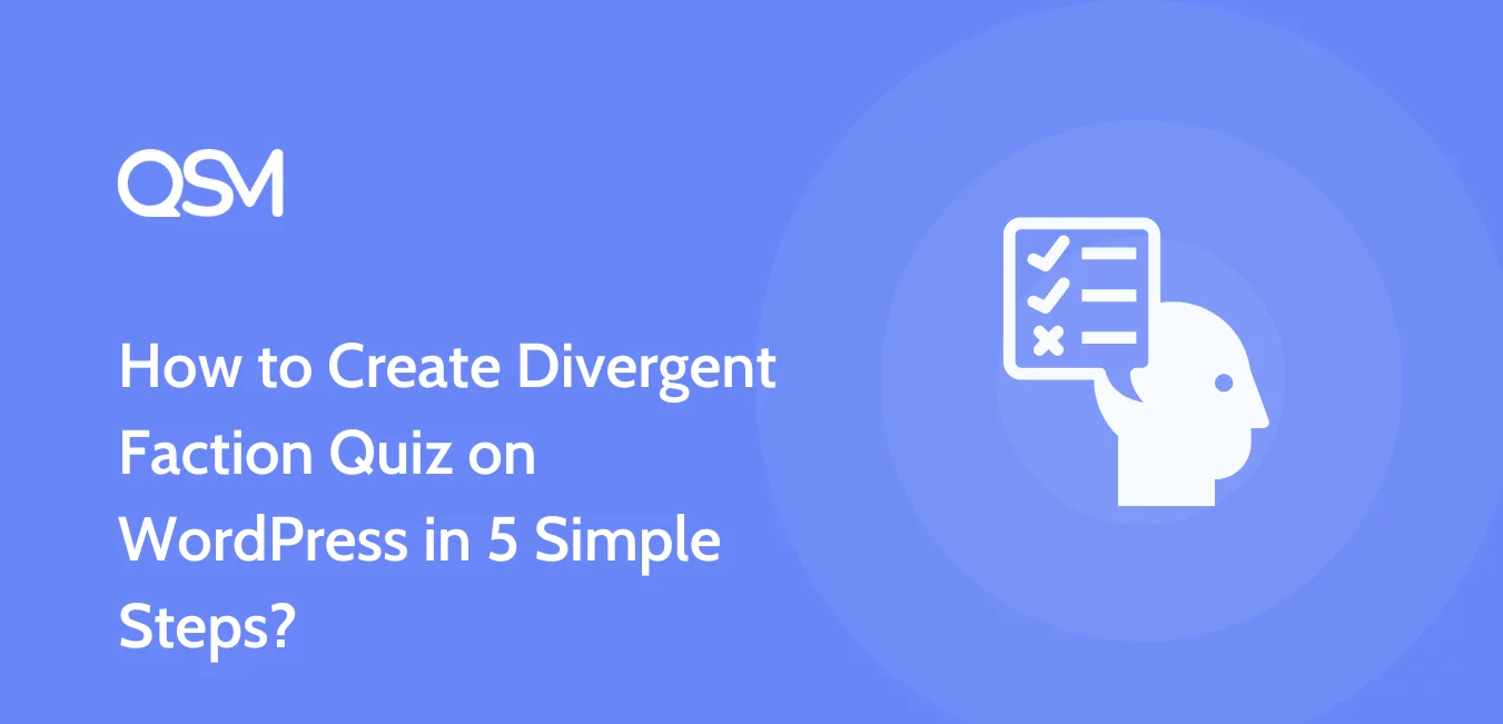 How to Create Divergent Faction Quiz on WordPress in 5 Simple Steps?