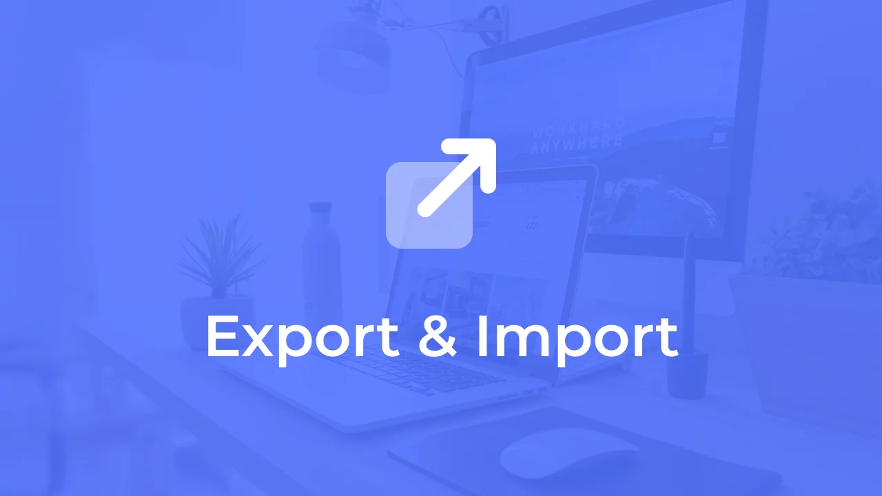 export and import