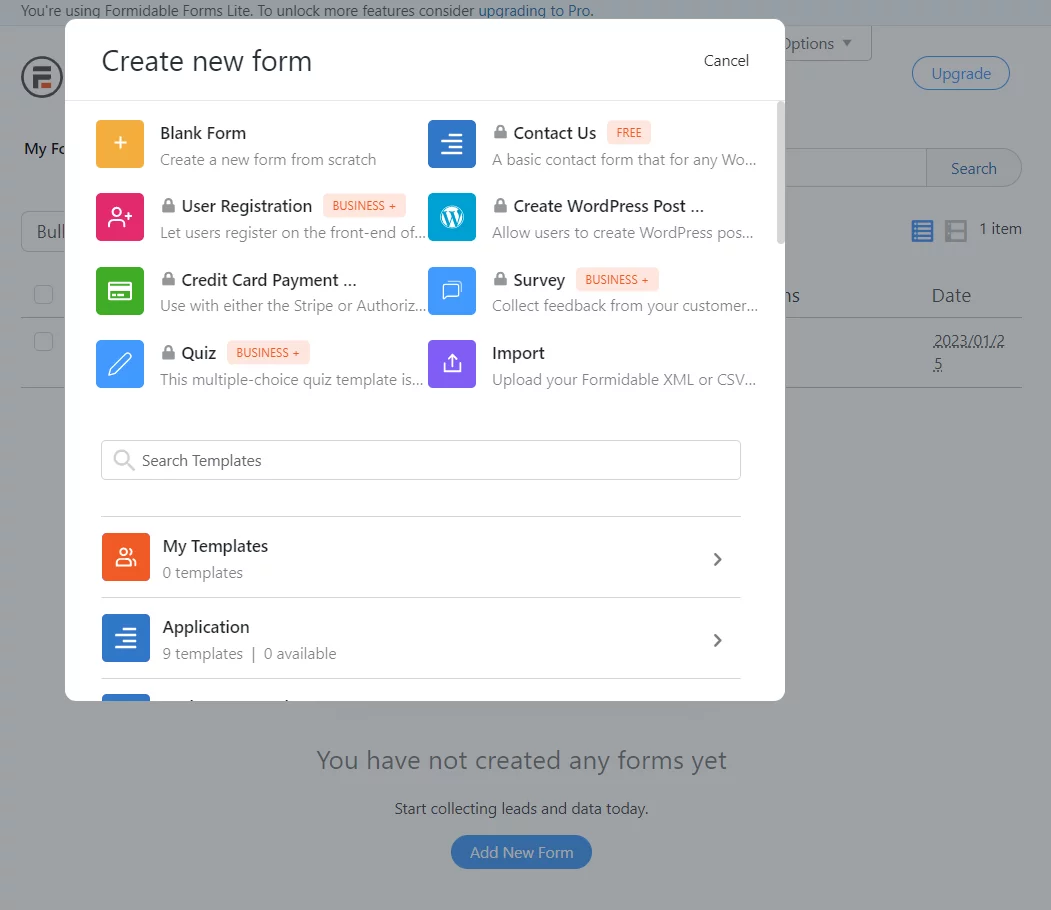 QSM vs Formidable Forms: Creating a Survey