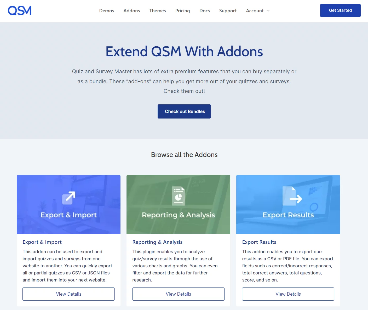 QSM vs Formidable Forms: Extensions