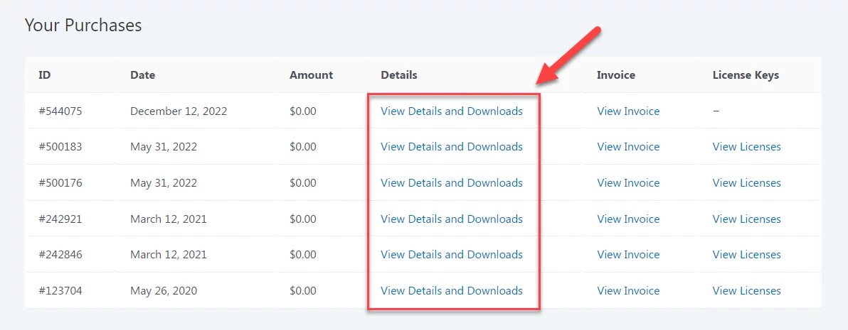 View Downloads - QSM Account Management