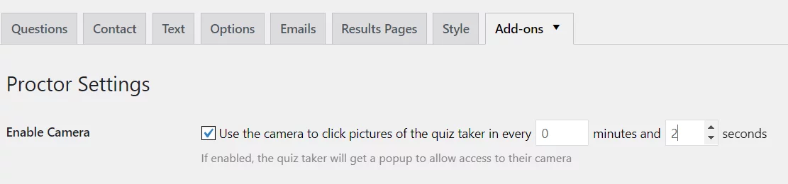 How to Install and Use the Quiz Proctor Addon