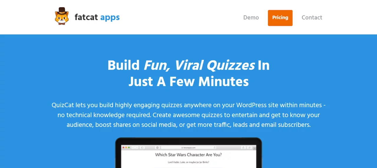 Quiz Cat - Top 5 WordPress Trivia Quiz Plugins